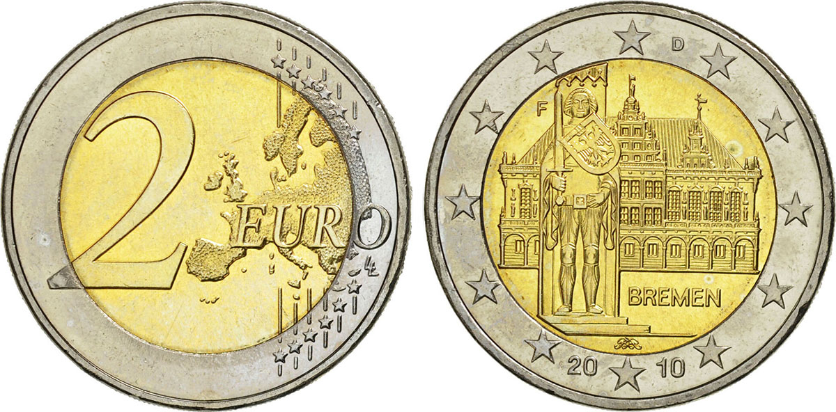 2 Euros Bundesländer - Bremen